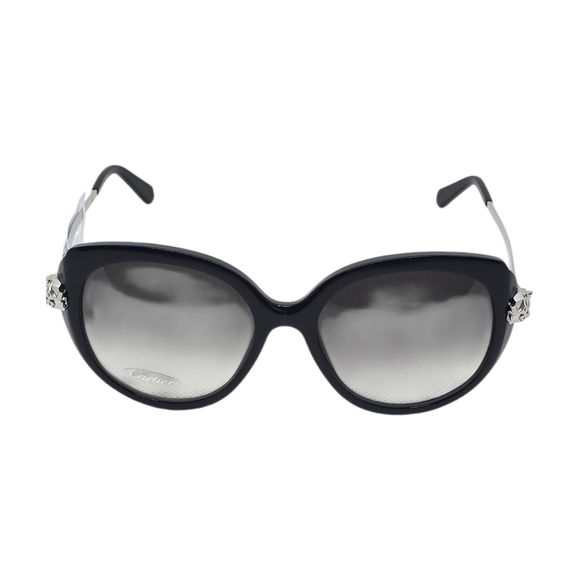 Sophisticated Black CARTIER Sunglasses - Picture 3 of 10